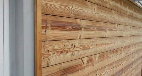 Какие встречаются виды деревянных панелей для фасада