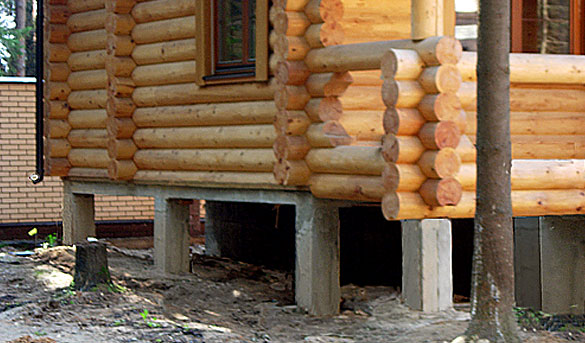 Как правильно выбрать несущее основание для деревянного дома