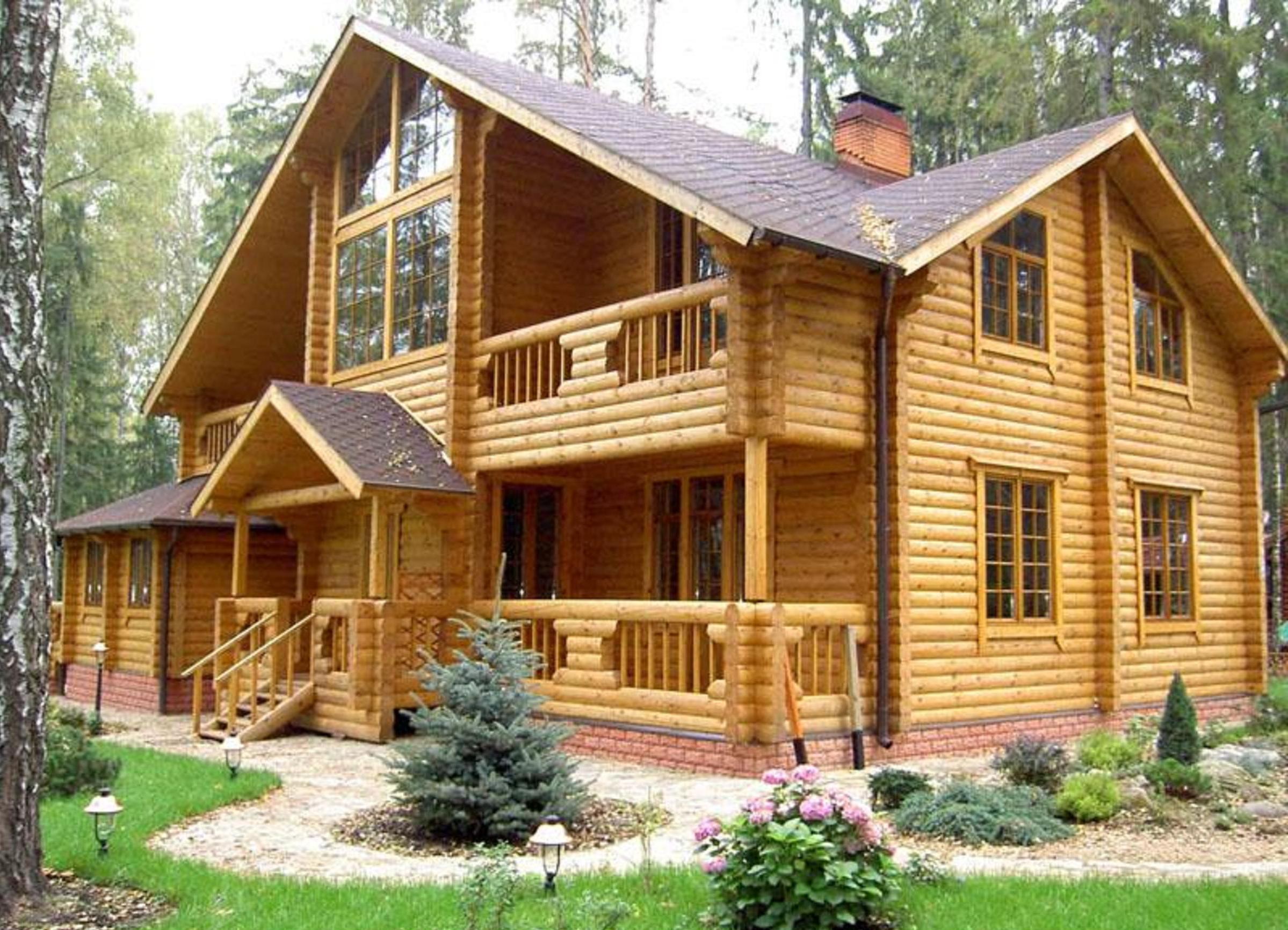Варианты отделки деревянных фасадов