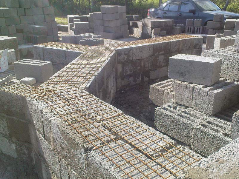 Zidarski betonski bloki video